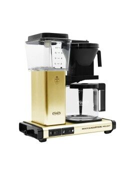 Cafetera de Goteo Moccamaster KBG 741 AO Blanco Latón 1,25 L