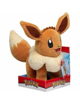 Peluche Pokémon Eevee 30 cm Castanho