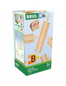 Pista de comboio Brio Starter Track PAck B 13 Peças