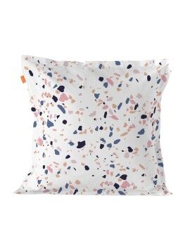 Funda de almohada HappyFriday Blanc Terrazzo Multicolor 80 x 80 cm