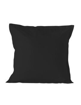 Funda de almohada HappyFriday BASIC Negro 80 x 80 cm