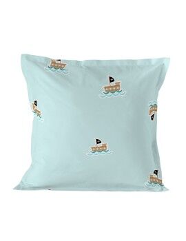 Funda de almohada HappyFriday Mr Fox Flying Boy Multicolor 80 x 80 cm