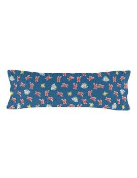 Funda de almohada HappyFriday Le Petit Prince Son avion Multicolor 45 x 110 cm