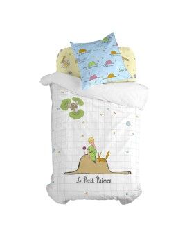 Juego de funda nórdica HappyFriday Le Petit Prince Imagination Multicolor Cama de 80 2 Piezas