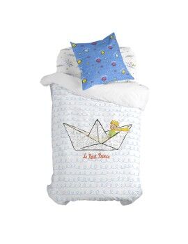 Juego de funda nórdica HappyFriday Le Petit Prince Navire Multicolor Cama de 80 2 Piezas