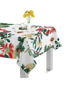 Toalha de Mesa HappyFriday Xmas Mistletoe Multicolor 145 x 150 cm