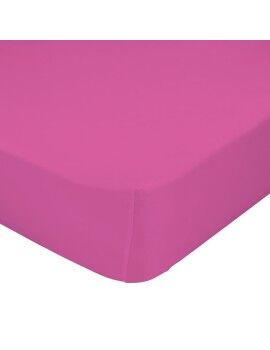 Sábana Bajera HappyFriday BASIC KIDS Fucsia Cama de 90