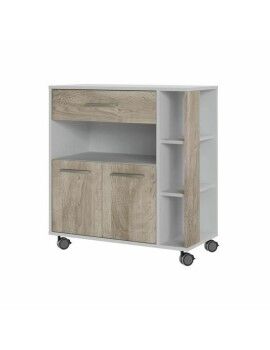 Carro de Cocina ABS Roble (80 x 39 x 87 cm)