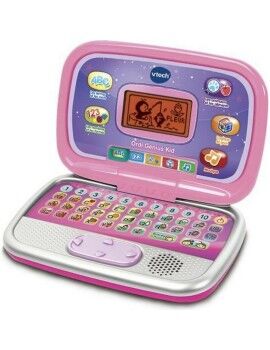 Computador portátil Vtech Ordi Genius Kid Brinquedo educativo Cor de Rosa Interativo Francês (FR)