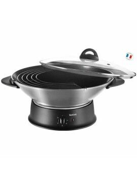 Frigideira Wok Tefal WO3000 Preto Alumínio 1200 W