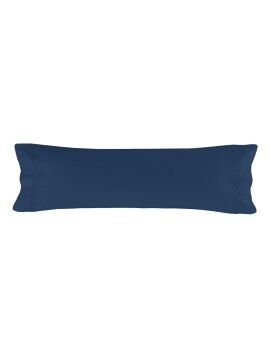 Funda de almohada HappyFriday BASIC Azul marino 45 x 125 cm