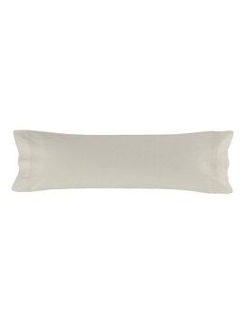 Funda de almohada HappyFriday BASIC Beige 45 x 125 cm