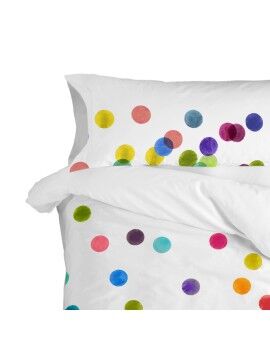 Funda de almohada HappyFriday Confetti Multicolor 45 x 110 cm