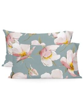 Funda de almohada HappyFriday Spring Blossom Multicolor 50 x 75 cm (2 Unidades)