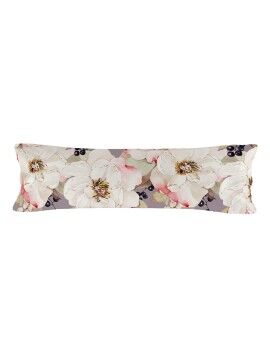 Funda de almohada HappyFriday White Peonies Multicolor 45 x 125 cm