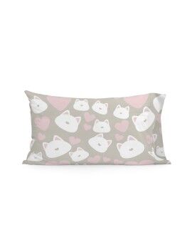 Funda de almohada HappyFriday Happynois  Kitty Multicolor 50 x 75 cm