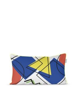 Funda de cojín HappyFriday HF Living Memphis Multicolor 50 x 30 cm