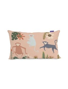 Funda de cojín HappyFriday Mr Fox Jungle Life Multicolor 50 x 30 cm