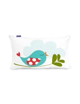 Capa de travesseiro HappyFriday Mr Fox Little Birds Multicolor 50 x 30 cm