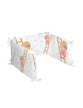 Protector de Cuna HappyFriday Happynois Moon dream Multicolor 210 x 40 cm