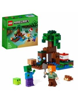 Playset Lego Minecraft 21240 Adventures in the Marais Multicolor 65 Piezas