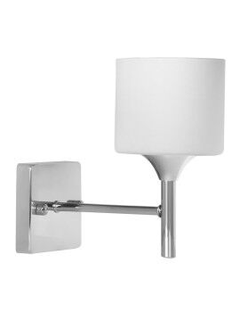 Aplique de Pared Activejet AJE-MIRA 1P Blanco Plateado Metal 40 W 23 x 21,5 x 11,5 cm (1 Pieza)