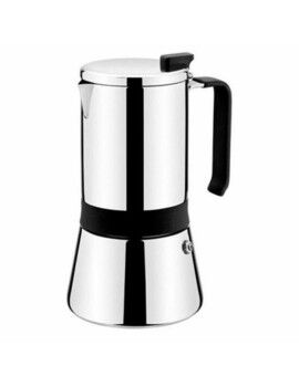 Cafetera Italiana Monix M770010 Acero Inoxidable 10 Tazas Gris 500 ml 900 g