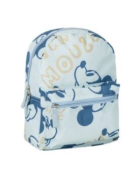 Mochila Escolar Mickey Mouse Azul 22 x 27 x 9 cm