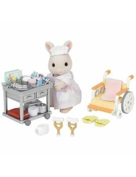 Figuras Articuladas Sylvanian Families Nurse and Accessories 5094