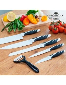 Conjunto de Facas Bravissima Kitchen Swiss Chef (6 pcs)