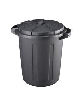 Caixote do lixo Mondex Preto Multicolor Polipropileno 80 L