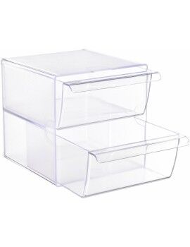 Organizador Multiusos Archivo 2000 Transparente 19 x 15 x 15 cm