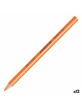 Marcador Fluorescente Staedtler Lápis Laranja (12 Unidades)