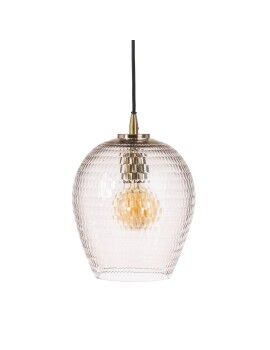 Candeeiro de teto Cristal Dourado Metal 220 V 22 x 22 x 32 cm 240 V