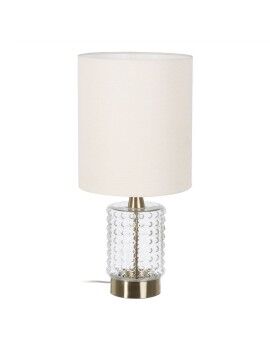 Lâmpada de mesa Branco Dourado Algodão Metal Cristal Latão Ferro 40 W 220 V 240 V 220-240 V 16 x...