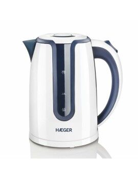 Chaleira Haeger EK-22B.018A 1,7 L 2200W Branco 2200 W 1,7 L