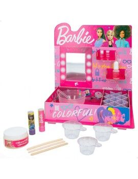 Kit para criar Maquilhagem Barbie Studio Color Change Batom 15 Peças