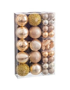 Bolas de Navidad Dorado (50 Unidades)