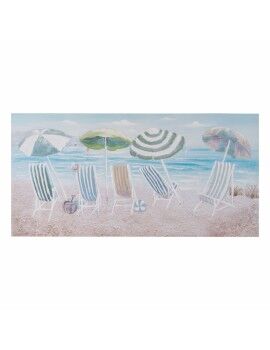 Cuadro Lienzo Playa 120 x 3,5 x 60 cm