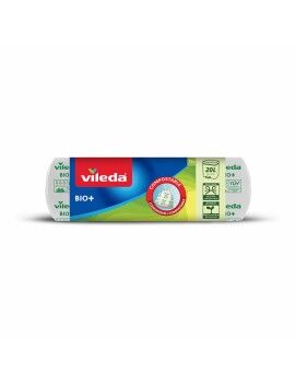 Sacos de Lixo Vileda Ecobag 163223 Biodegradável 20 L (15 Unidades)