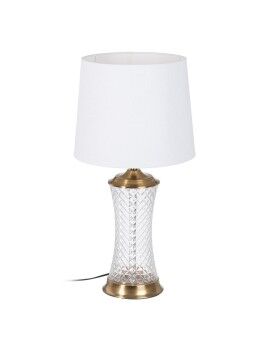 Lâmpada de mesa Dourado Linho Metal Ferro 40 W 220 V 35 x 35 x 69 cm