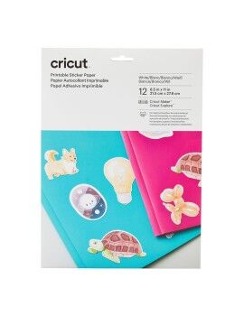 Papel autocolante imprimível para plotter de corte Cricut PRINTABLE