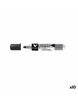 Rotulador Pilot V Board Master Pizarra blanca Recargable Negro (10 Unidades)