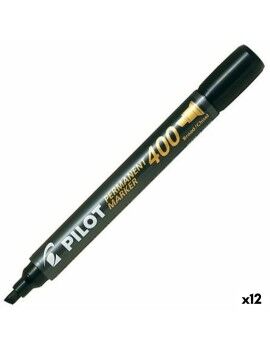 Rotulador permanente Pilot SCA-400 Negro (12 Unidades)