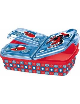 Fiambrera de Compartimentos Spider-Man Midnight Flyer Polipropileno 19 x 15 x 7 cm 19,5 x 16,5 x...