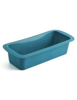 Molde Desmontable Quid Silik One Azul Plástico (27,5 x 12 cm) (Pack 6x)