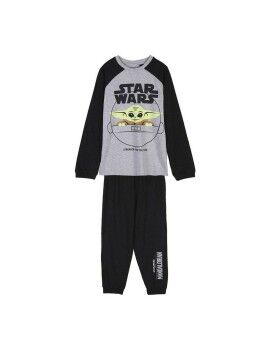 Pijama Infantil The Mandalorian Gris