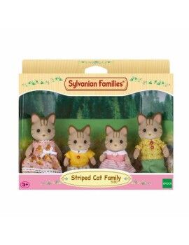 Figuras de Ação Sylvanian Families Striped Cat Family