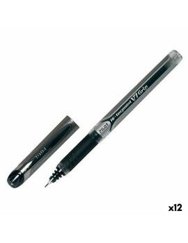 Bolígrafo Roller Pilot V7 Grip Negro 0,5 mm (12 Unidades)