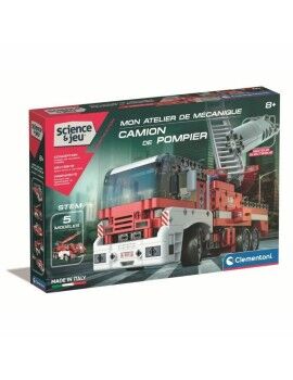 Camión de Bomberos Clementoni Fire Truck STEM + 8 Años 5 Modelos